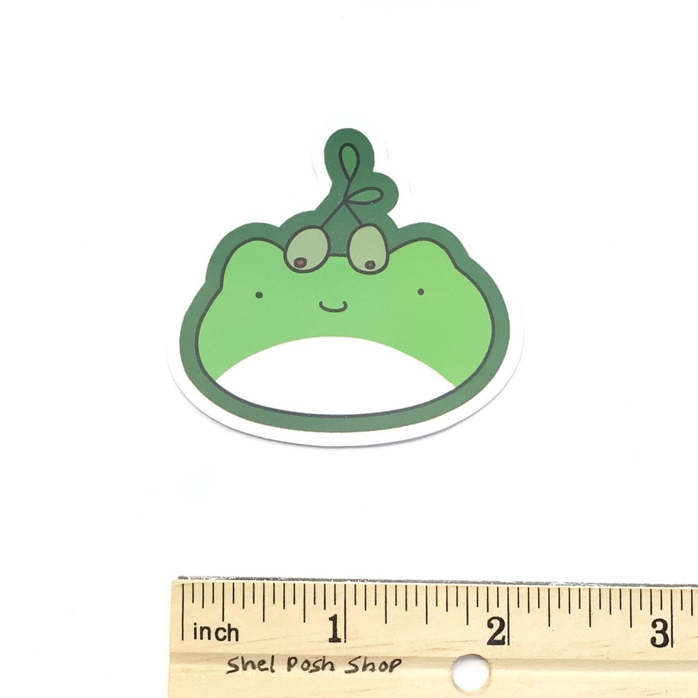 Frog Vinyl Sticker - Picture 2 of 2